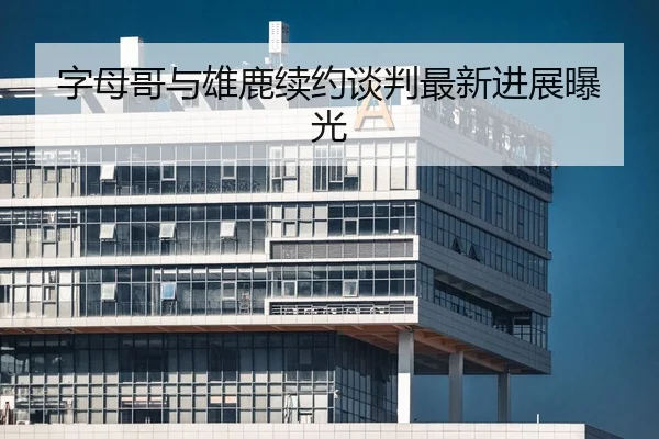 字母哥与雄鹿续约谈判最新进展曝光